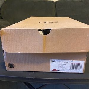 UGG Red Coquette Slipper with Logo